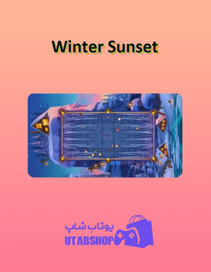 میز-بیلیارد-Winter Sunset