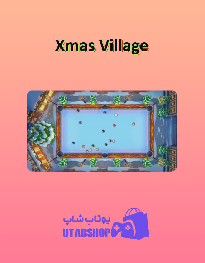 میز-بیلیارد-Xmas Village