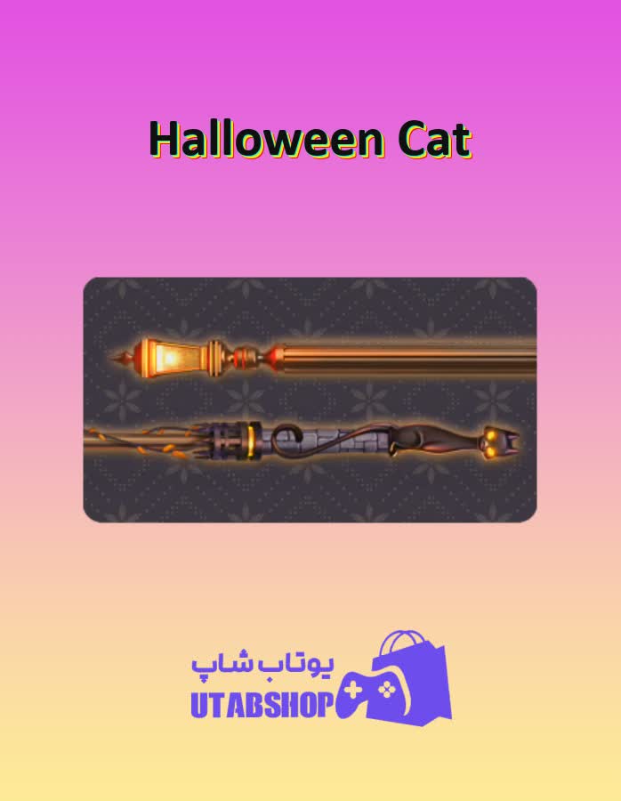 چوب-بیلیارد-Halloween Cat