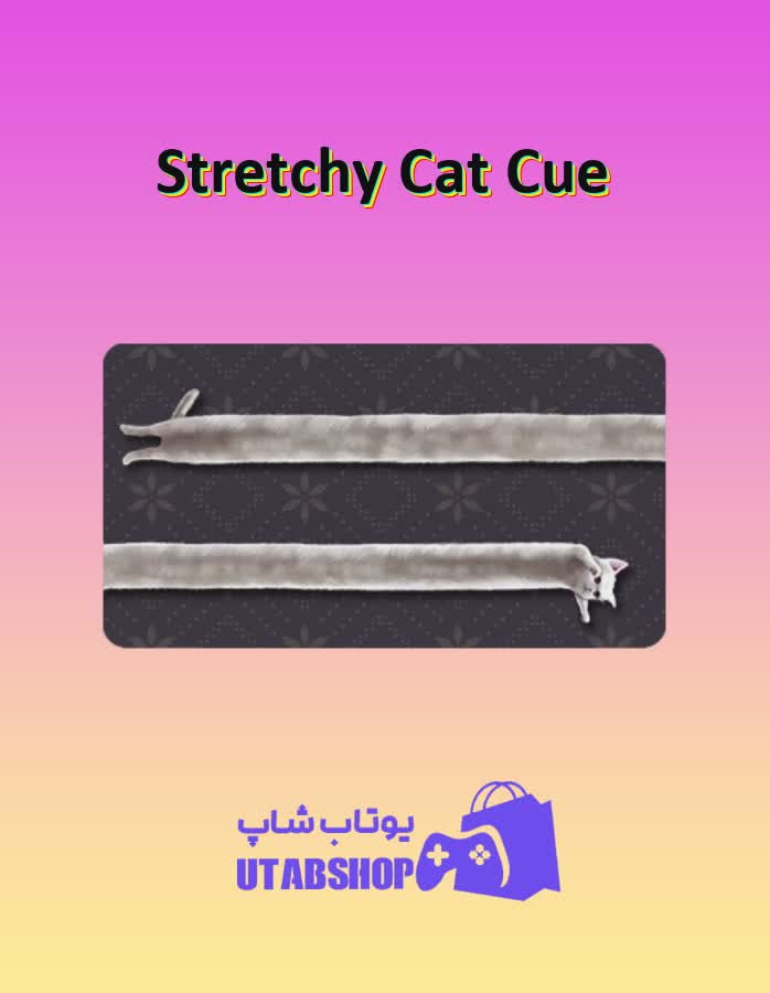 چوب-بیلیارد-Stretchy Cat Cue