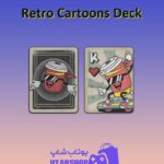 کارت-Retro Cartoons Deck
