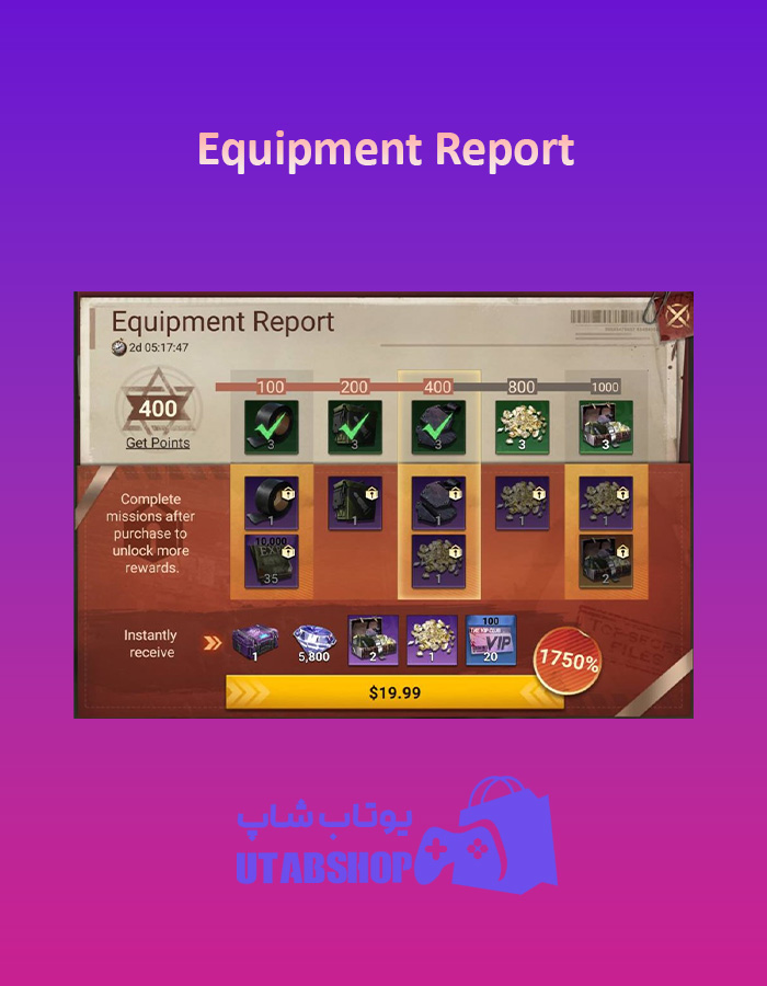 Equipment-Report-20$